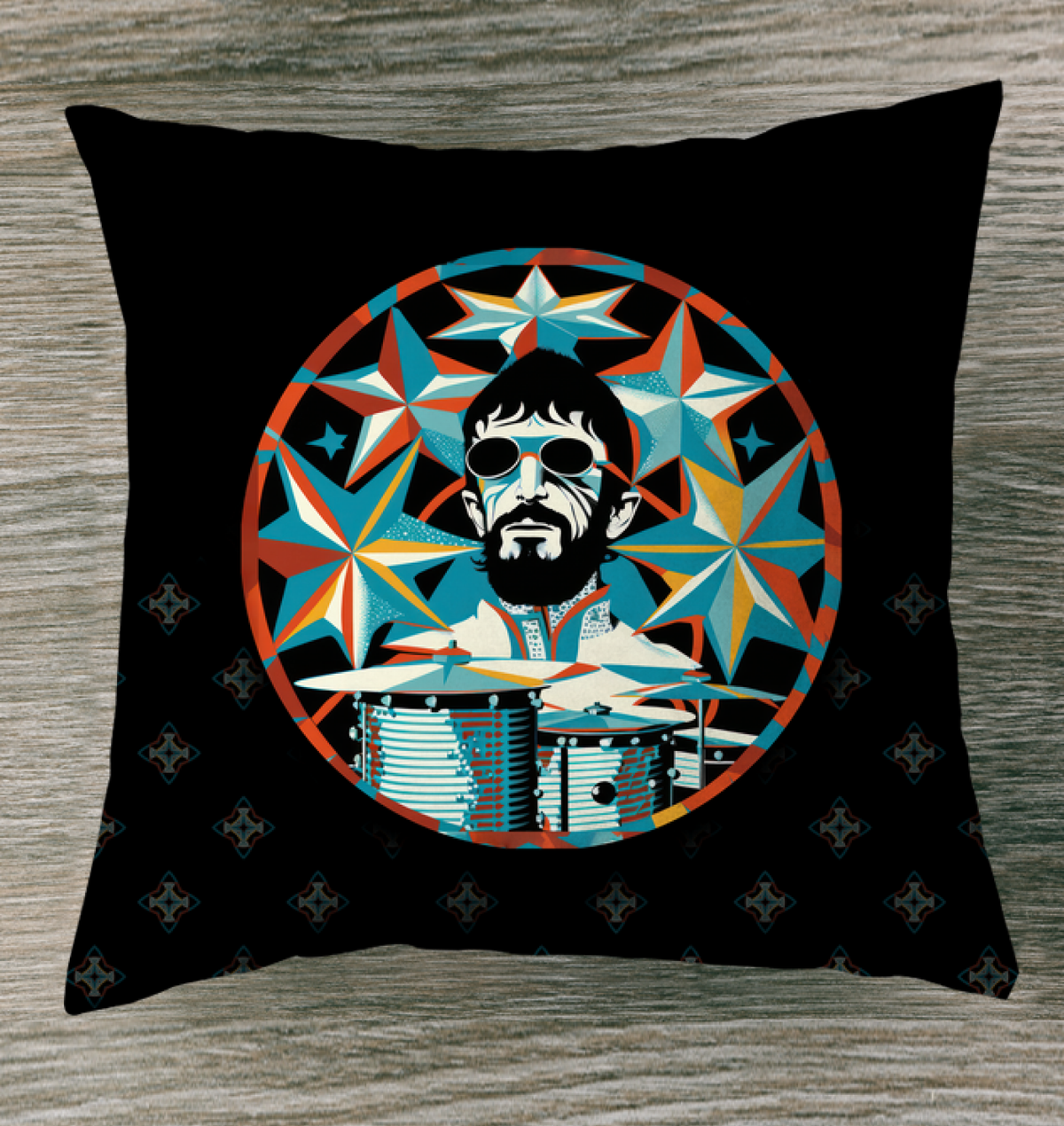 Tuneful Terrace Outdoor Pillow