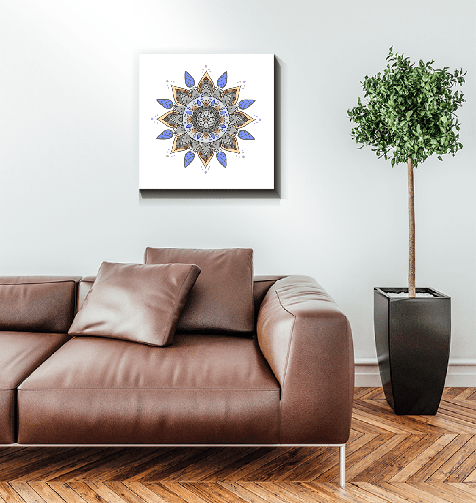 Intricate Mandala Bliss Wall Art - Beyond T-shirts