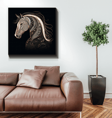 Majestic Stallion Sunset Gallop - Beyond T-shirts