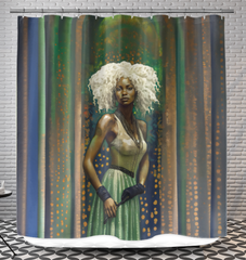 Stylish Majestic Mirage Shower Curtain for Bathroom Decor