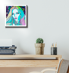 Wall canvas featuring a bold and adventurous Aster scene