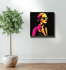 Runway Allure Fashion Canvas Print - Beyond T-shirts