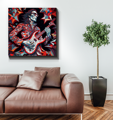 Acoustic Artistry Wrapped Canvas