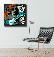 Symphonic Waves Wrapped Canvas