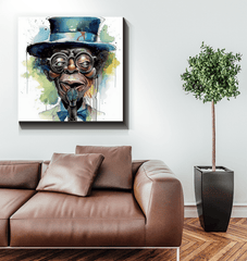 Rocking Renderings Caricature Canvas Art - Beyond T-shirts