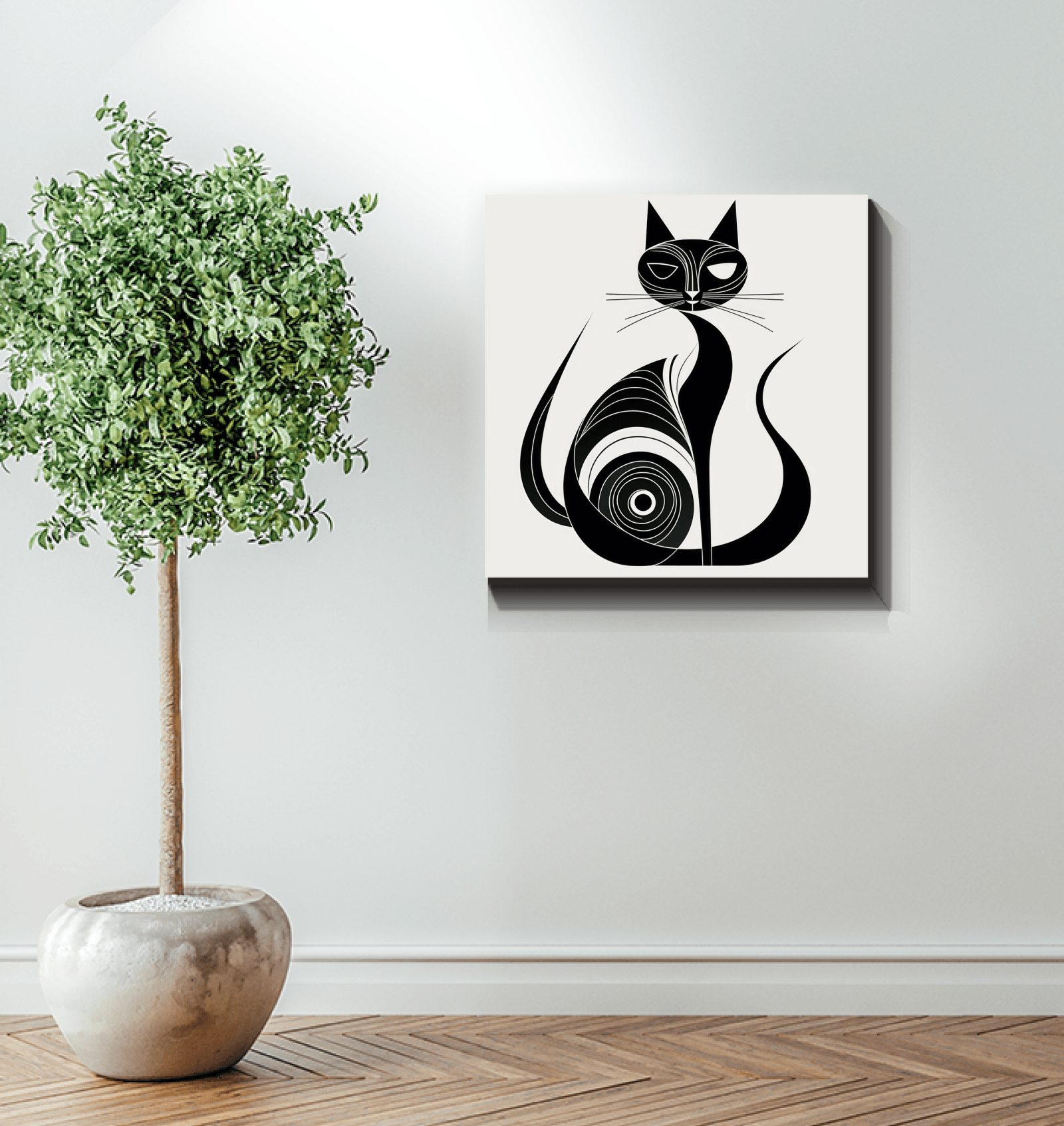 Playful Kitten Garden Adventure Canvas - Beyond T-shirts