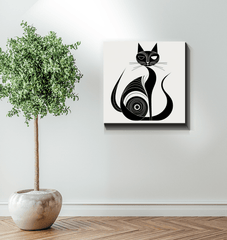 Playful Kitten Garden Adventure Canvas - Beyond T-shirts