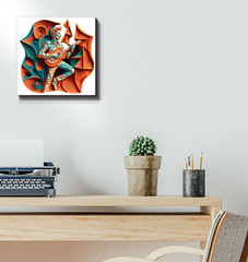 Lyric Landscape Wrapped Canvas