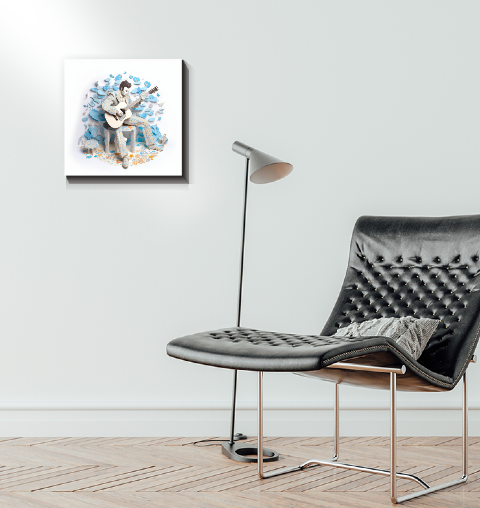 Tranquil Feather Canvas Wall Art