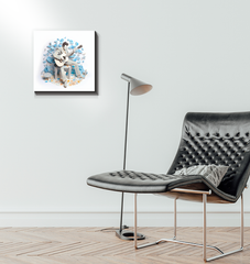 Tranquil Feather Canvas Wall Art