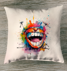 Pianist’s Playful Performance Pillow