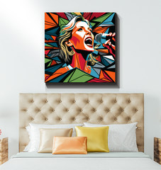 R&B Rhythms Wrapped Canvas