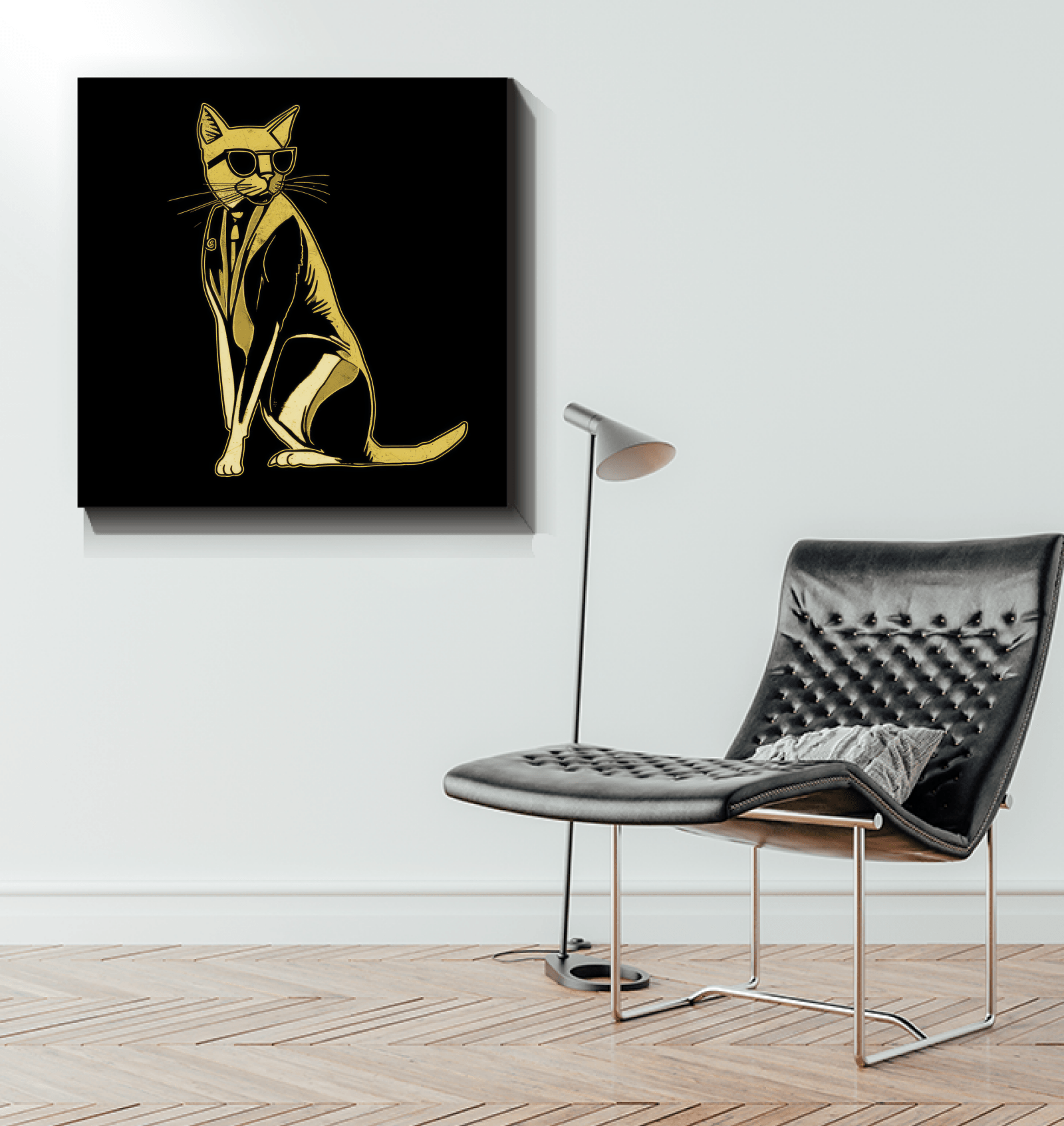 Dreamy Cat Haven Canvas Print - Beyond T-shirts