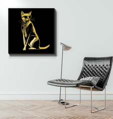 Dreamy Cat Haven Canvas Print - Beyond T-shirts