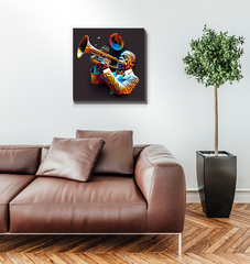 Punk's Not Dead Wrapped Canvas