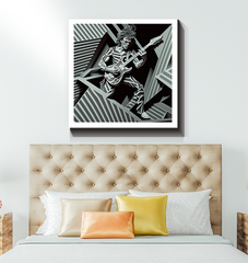 Pop Icons Collage Wrapped Canvas