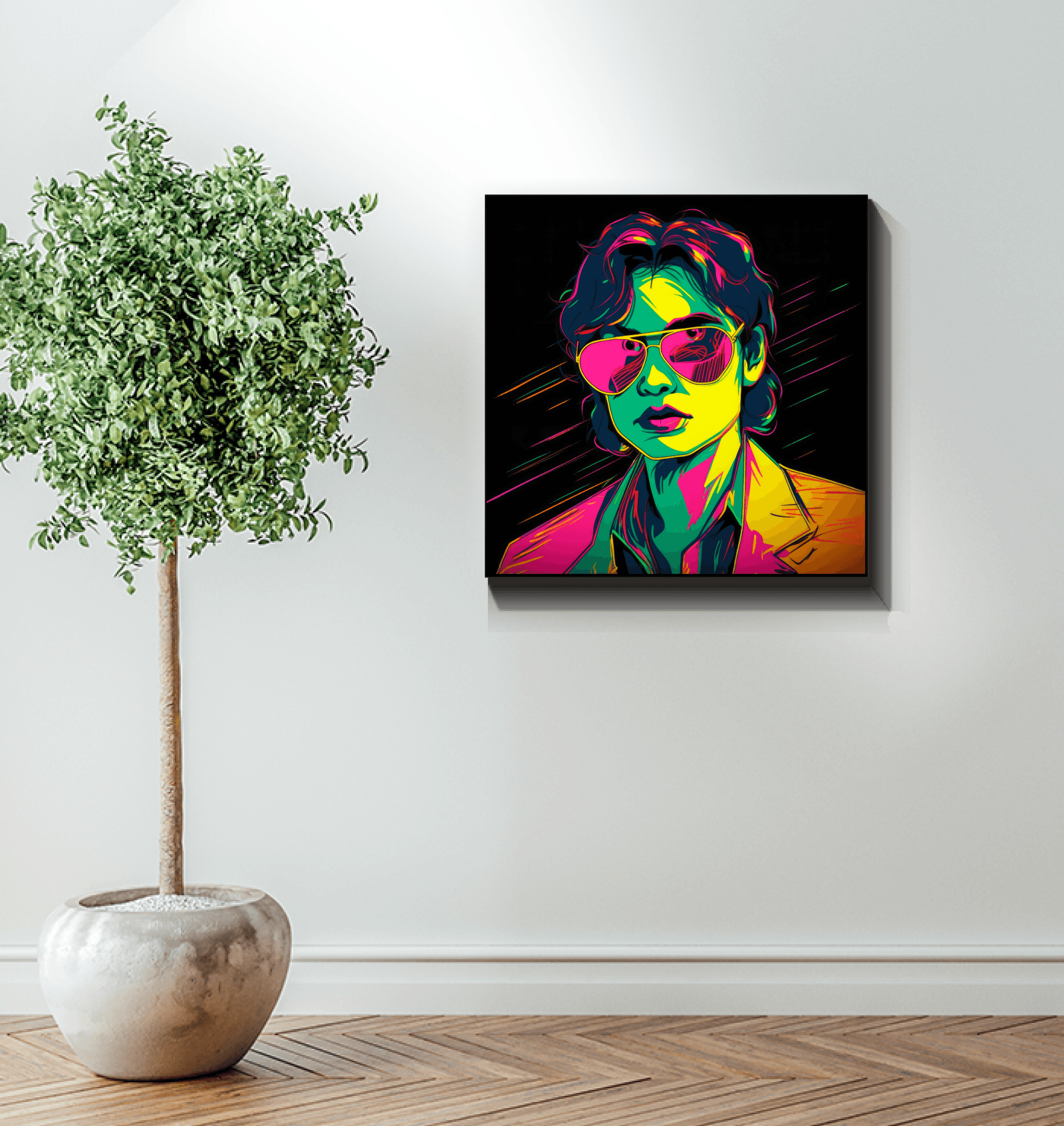 Vivid Vogue Runway Canvas Print - Beyond T-shirts