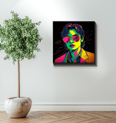 Vivid Vogue Runway Canvas Print - Beyond T-shirts