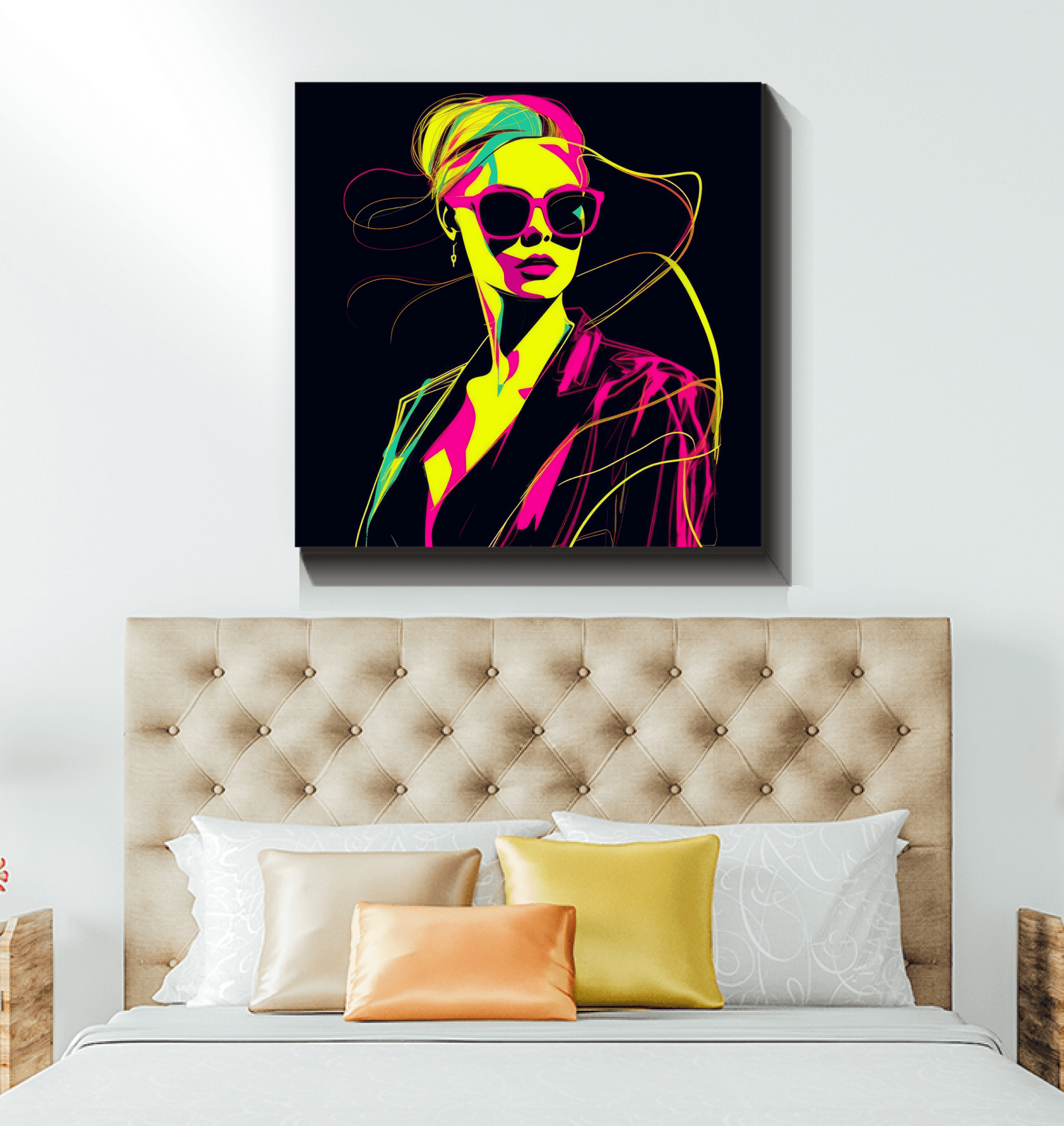 Runway Reverie Fashion Canvas Art - Beyond T-shirts