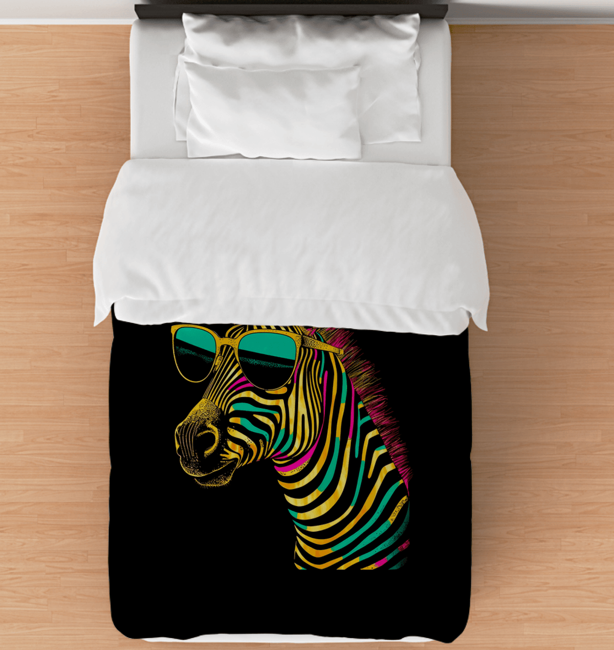 Zebra Wilderness Dreams Duvet Cover - Beyond T-shirts