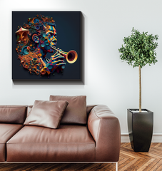 Grunge Grit Wrapped Canvas