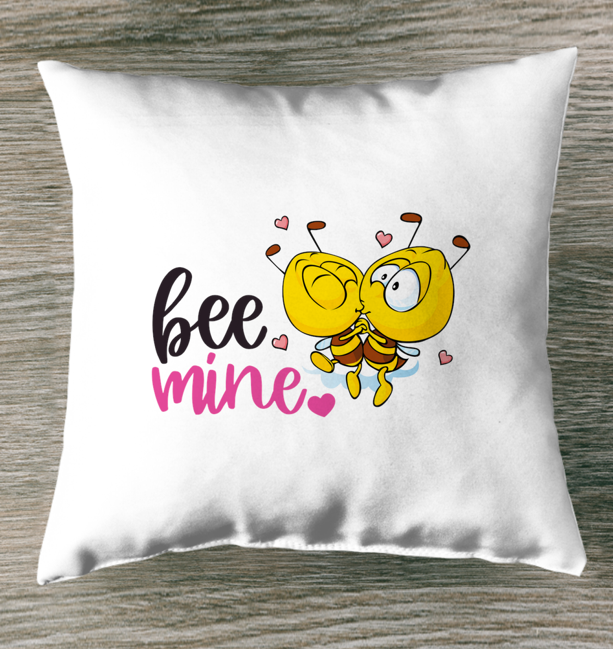 Bee Mine Outdoor Pillow