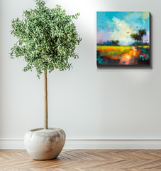 Coastal Horizon Canvas Art Print