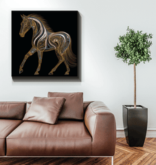 Graceful Horse Forest Shade - Beyond T-shirts