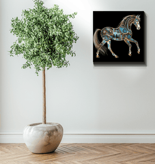 Majestic Horse Mountain Silhouette - Beyond T-shirts