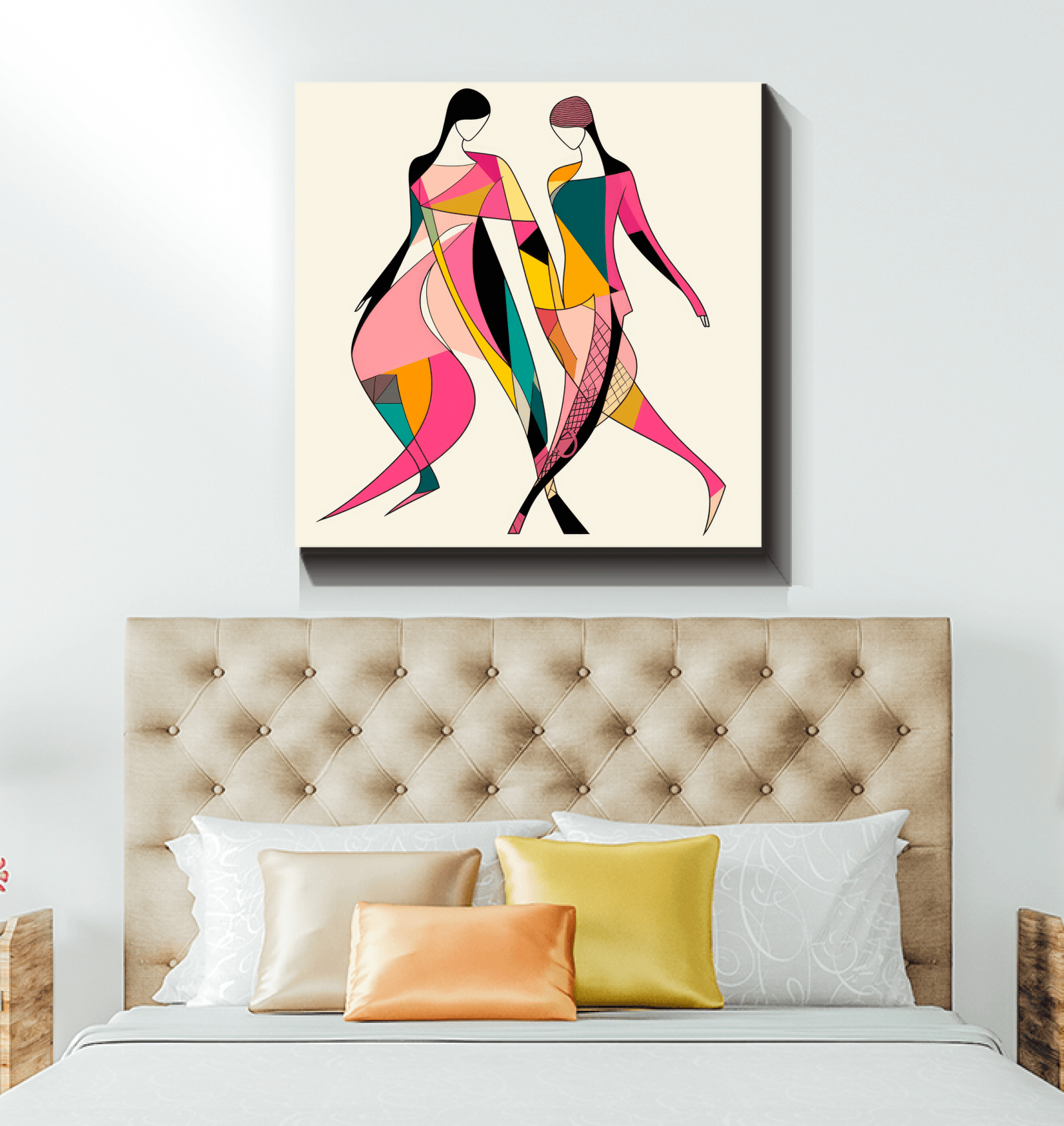 Abstract Runway Couture Fusion Canvas - Beyond T-shirts