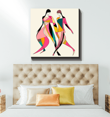 Abstract Runway Couture Fusion Canvas - Beyond T-shirts