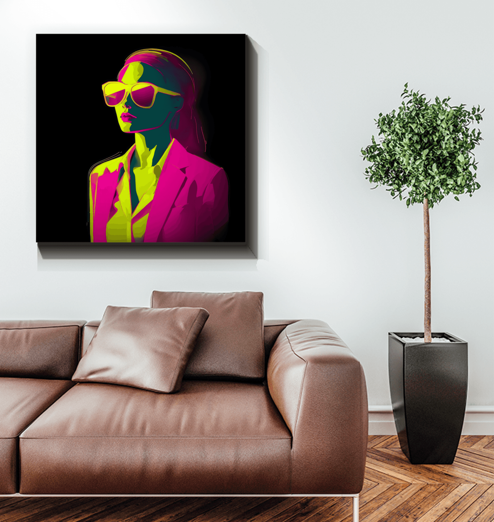 Glamour in Style Canvas Art - Beyond T-shirts