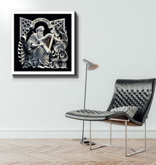 Urban Hip Hop Graffiti Wrapped Canvas
