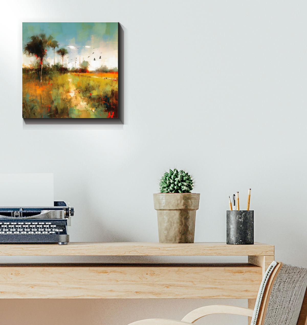 Mountain Vista Wrapped Canvas