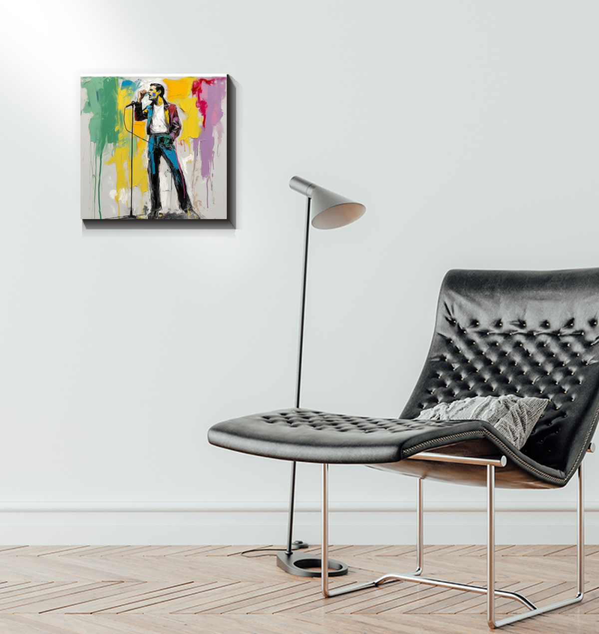 Subtle Abstraction Wrapped Canvas