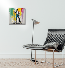 Subtle Abstraction Wrapped Canvas