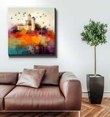 Lakeside Serenity Wrapped Canvas