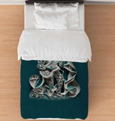 Lullaby Lines Duvet Cover