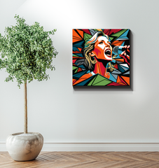 R&B Rhythms Wrapped Canvas