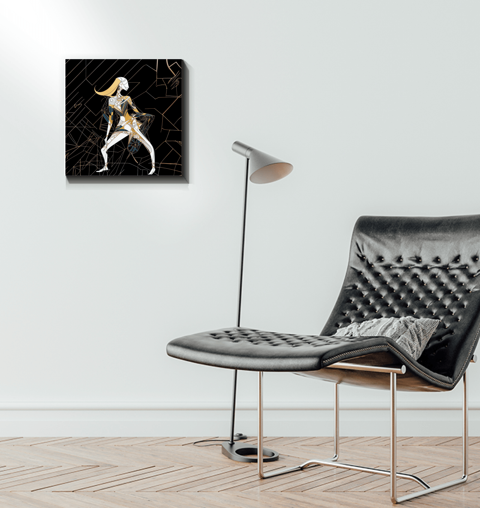 Vintage Vogue Cover Canvas - Beyond T-shirts