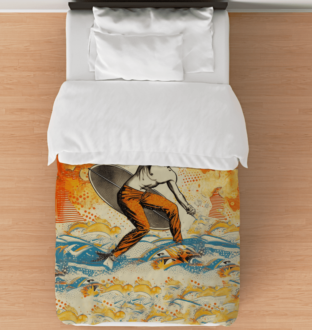 Surfing 1 05 Duvet Cover - Beyond T-shirts