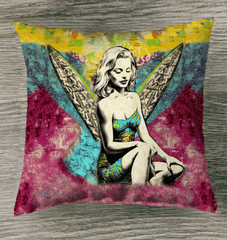 Surfing 1 19 Outdoor Pillow - Beyond T-shirts