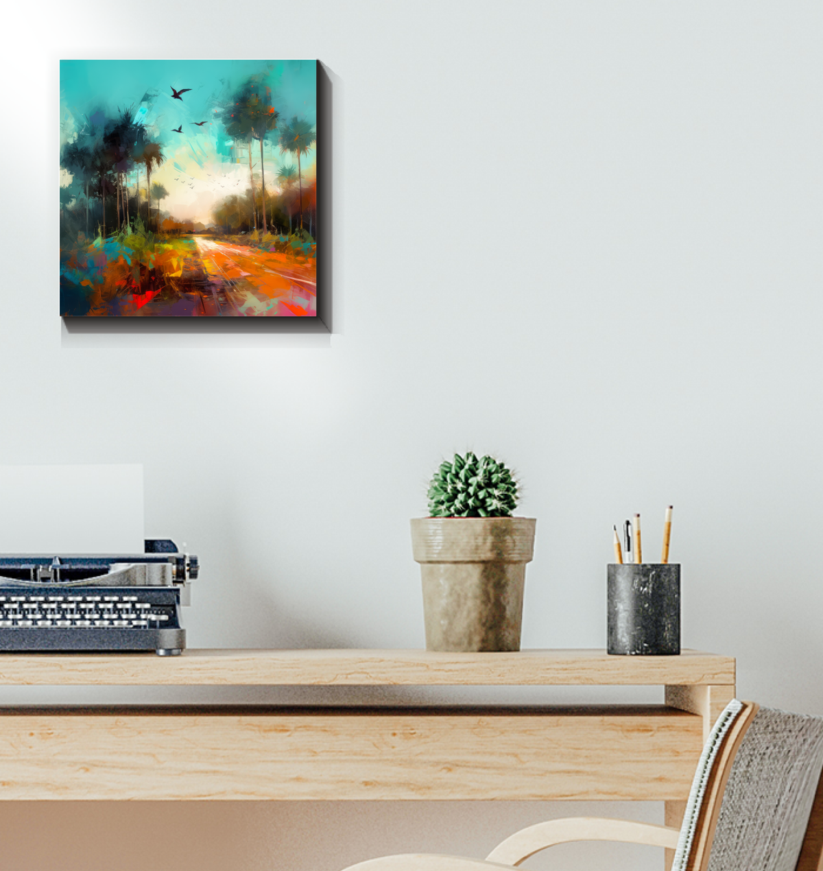 Canyon Dreamscape Wrapped Canvas