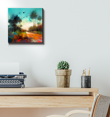 Canyon Dreamscape Wrapped Canvas