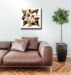 Vibrant Vibes Wrapped Canvas