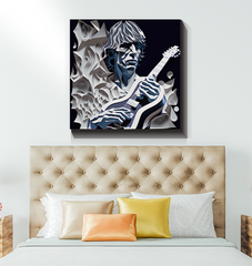 Serene Serenades Wrapped Canvas