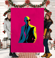 Fashion Fusion Abstract Blanket - Beyond T-shirts