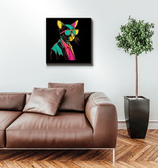 Graceful Curiosity Canvas Art - Beyond T-shirts