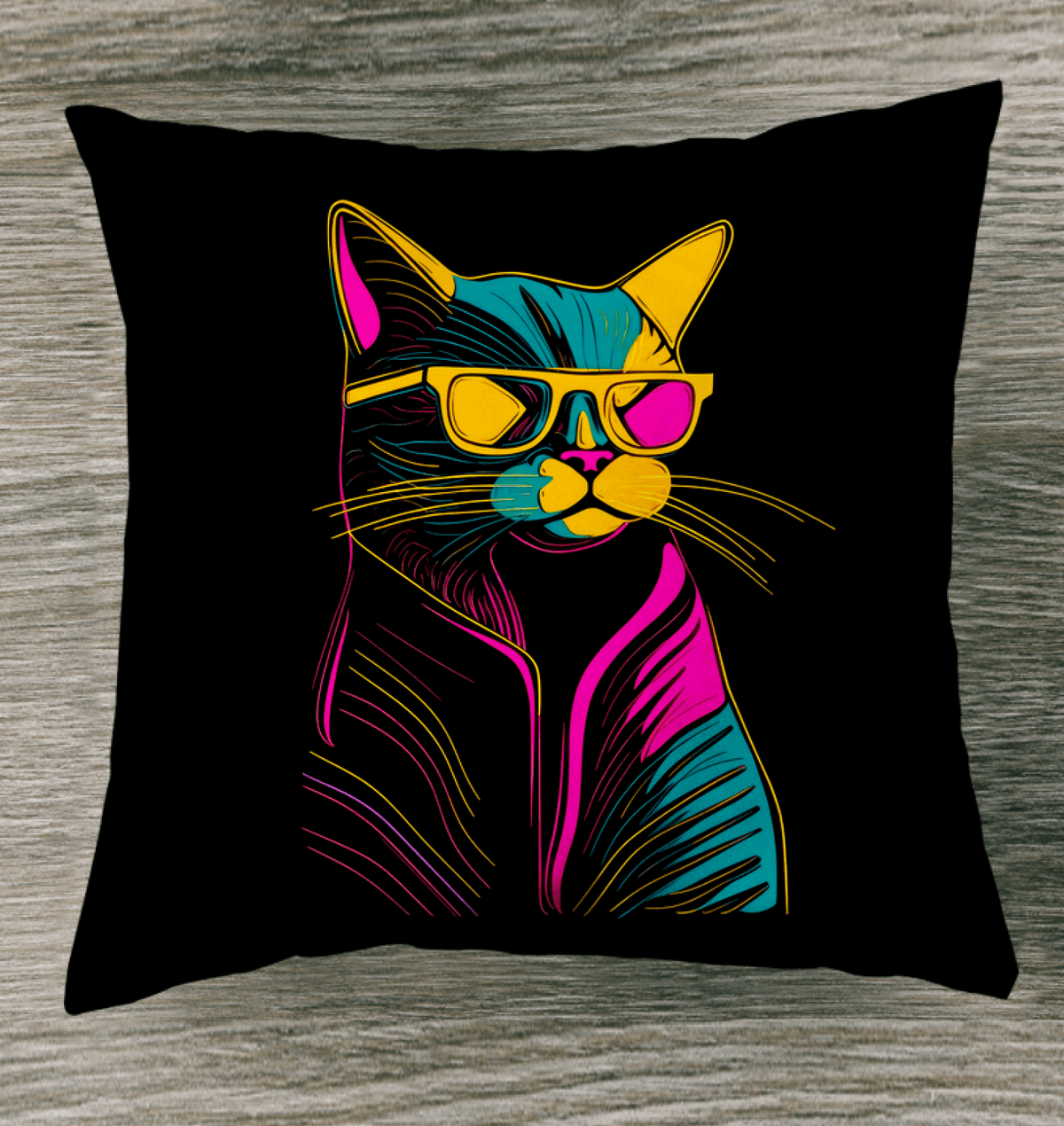 Cats' Sanctuary Indoor Pillow - Beyond T-shirts