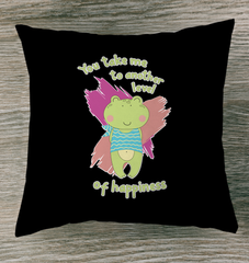 You Take Me To Another Level Of Happiness Outdoor Pillow